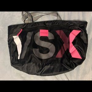 Victoria secret zipper tote